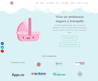 Nuevemeses.org(Asesoría médica para el embarazo) Screenshot