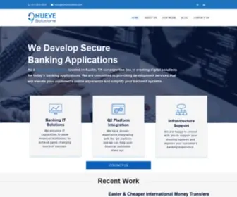 Nuevesolutions.com(Banking Application) Screenshot