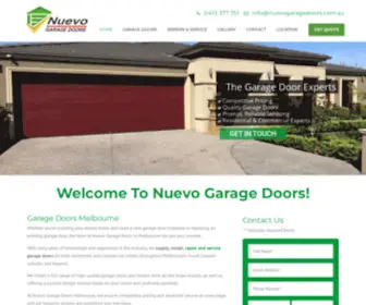 Nuevogaragedoors.com.au(Nuevo Garage Doors) Screenshot