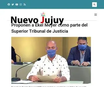 Nuevojujuy.com.ar(Diario digital Nuevo Jujuy) Screenshot