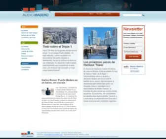 Nuevomadero.com(Puerto Madero) Screenshot