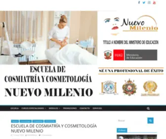 Nuevomilenio.com.pe(Nuevo Milenio) Screenshot