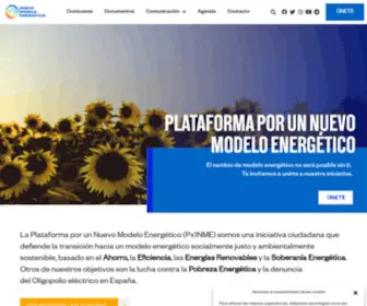 Nuevomodeloenergetico.org(NuevoModeloEnergético) Screenshot