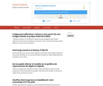 Nuevomovil.com(Nuevo Movil) Screenshot