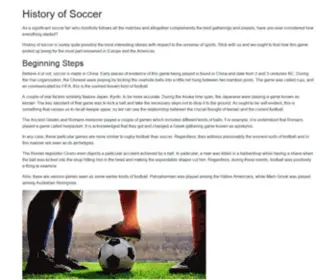 Nuevosdeportes.com(History of Soccer) Screenshot