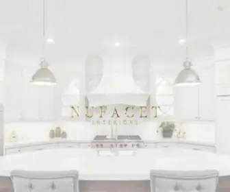 Nufacet.com(Nufacet Interiors) Screenshot