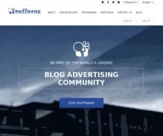 Nuffnang.com.ph(The World's Leading Blog) Screenshot