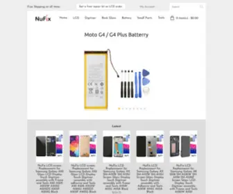Nufix.ca(Nufix) Screenshot