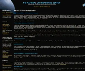Nuforc.org(National UFO Reporting Center) Screenshot
