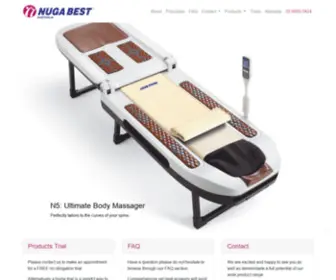 Nugabest.com.au(Nuga Best Australia) Screenshot