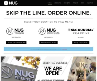 Nug.com(Normalizing the Cannabis Experience) Screenshot