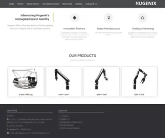 Nugenix.co.in(Nugenix Robotics) Screenshot