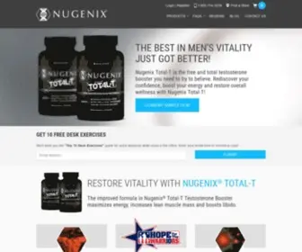 Nugenix.com(Nugenix) Screenshot