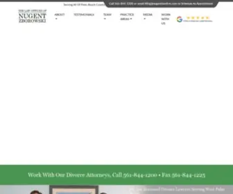 Nugentlawfirm.com(Divorce Lawyers) Screenshot