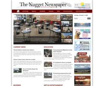 Nuggetnews.com(Nugget Newspaper) Screenshot