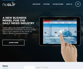 Nuglif.com(Nuglif, Cr) Screenshot
