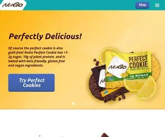 Nugonutrition.com(Nutrition Bars) Screenshot