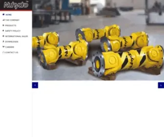 Nuhydro.com(Industrial Cardan Shafts Manufacturers & Suppliers in India) Screenshot