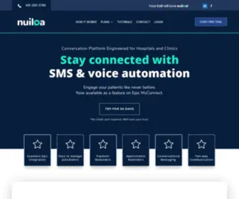 Nuiloa.com(Nuiloa AI Patient Care Reps) Screenshot