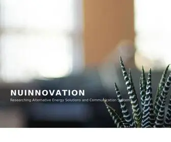 Nuinnovation.org(New Innovation) Screenshot