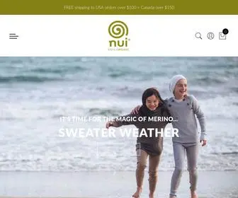 Nuiorganics.com(Nui Organics) Screenshot