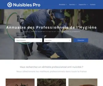 Nuisibles-Pro.com(Nuisibles Pro) Screenshot