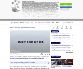 Nujij.nl(NUjij is terug) Screenshot