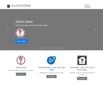 Nujosystems.com(Nujo Systems) Screenshot