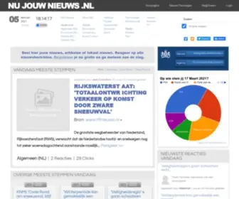 Nujouwnieuws.nl(Nu Jouw Nieuws) Screenshot