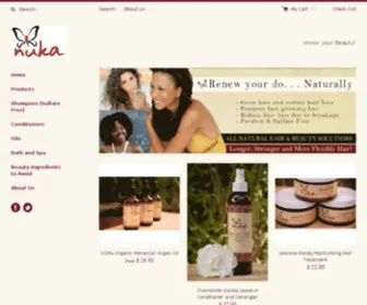 Nukabeauty.com(Nuka Beauty) Screenshot