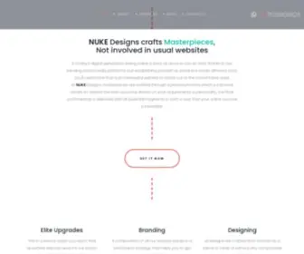 Nukedesigns.com(NUKE Designs) Screenshot