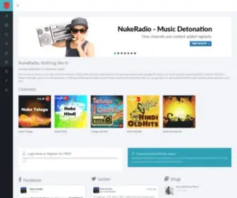 Nukeradio.com(Bollywood Romantic Songs Hits) Screenshot