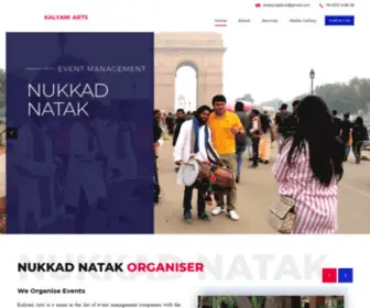 Nukkadnatak.co.in(Nukkad Natak Organiser) Screenshot