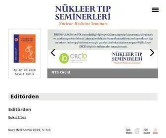 Nukleertipseminerleri.org(The Nuclear Medicine Seminars) Screenshot