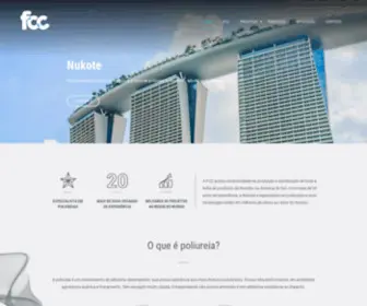 Nukote.com.br(FCC Nukote Brasil) Screenshot