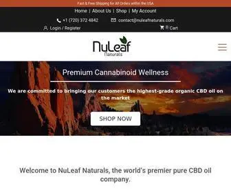 Nuleafnaturals.com(Buy CBD Oil) Screenshot