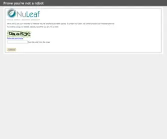 Nuleafoffice.com(Pnwb office products) Screenshot