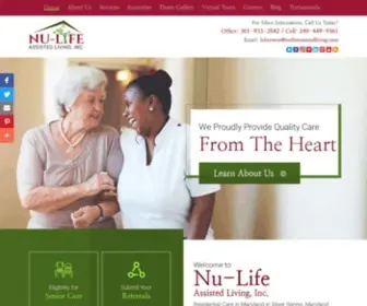 Nulifeassistedliving.com(Assisted Living Facility) Screenshot