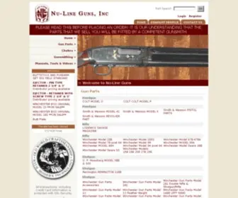 Nulineguns.com(Nu-Line Guns, Inc) Screenshot