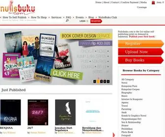 Nulisbuku.com(The 1st Online Self Publishing) Screenshot