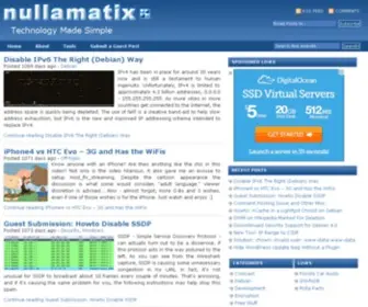 Nullamatix.com(Technology Made Simple) Screenshot