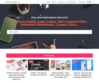 Nullcodes24.com(Get all the Codes at Lowest Cost) Screenshot
