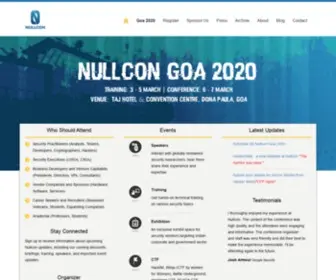 Nullcon.net(The neXt security thing) Screenshot