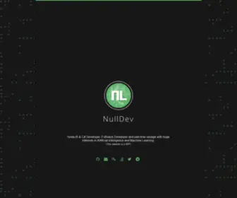 Nulldev.org(NullDev) Screenshot