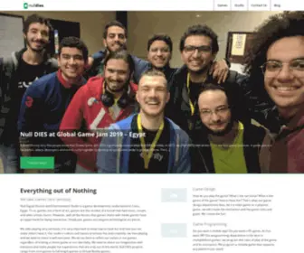 Nulldies.com(Null DIES) Screenshot