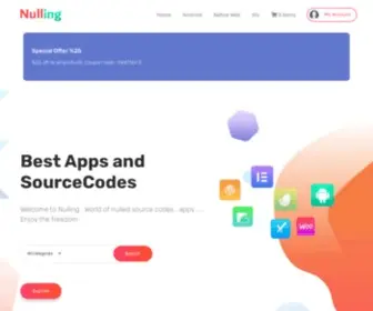 Nulling.net(Nulled Android Source Codes and Plugins from CodeCanyon) Screenshot