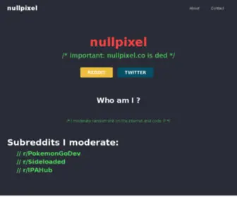 Nullpixel.uk(Nullpixel) Screenshot