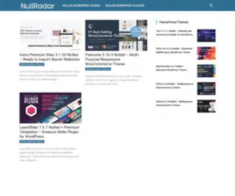 Nullradar.com(Nulled WordPress Themes) Screenshot