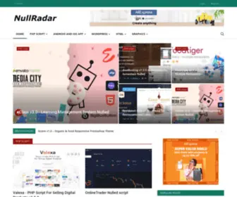 Nullradar.xyz(Download free Nulled scripts) Screenshot