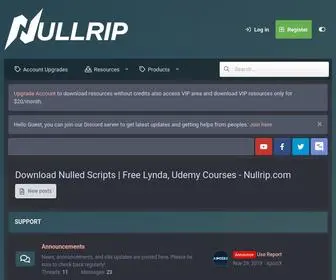 Nullrip.com(Download Nulled Scripts) Screenshot